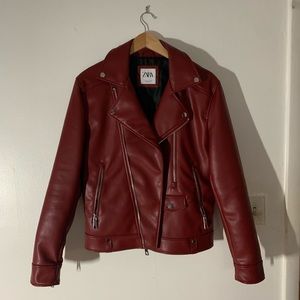 Zara Red Moro Jacket